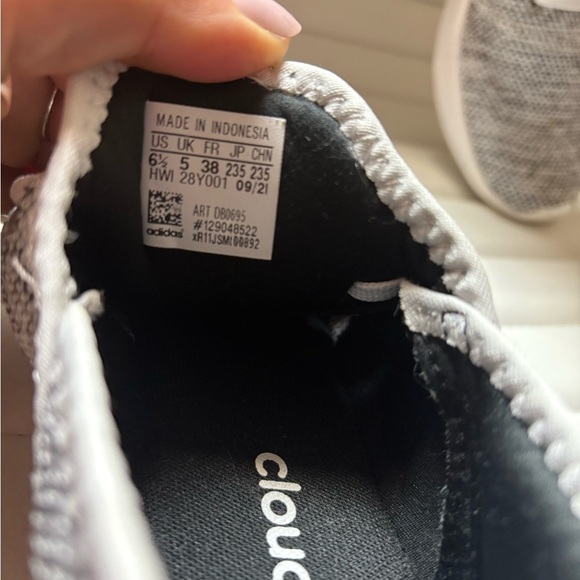 Adidas Monochrome Knit Sneakers - Picture 5 of 7